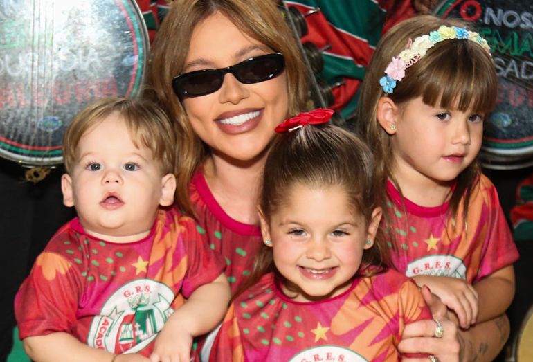 Virginia Fonseca celebra o Dia das Crianças com grande festa na quadra da Grande Rio