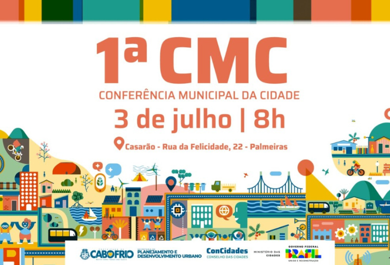 Prefeitura de Cabo Frio abre inscrições para a 1ª Conferência Municipal da Cidade