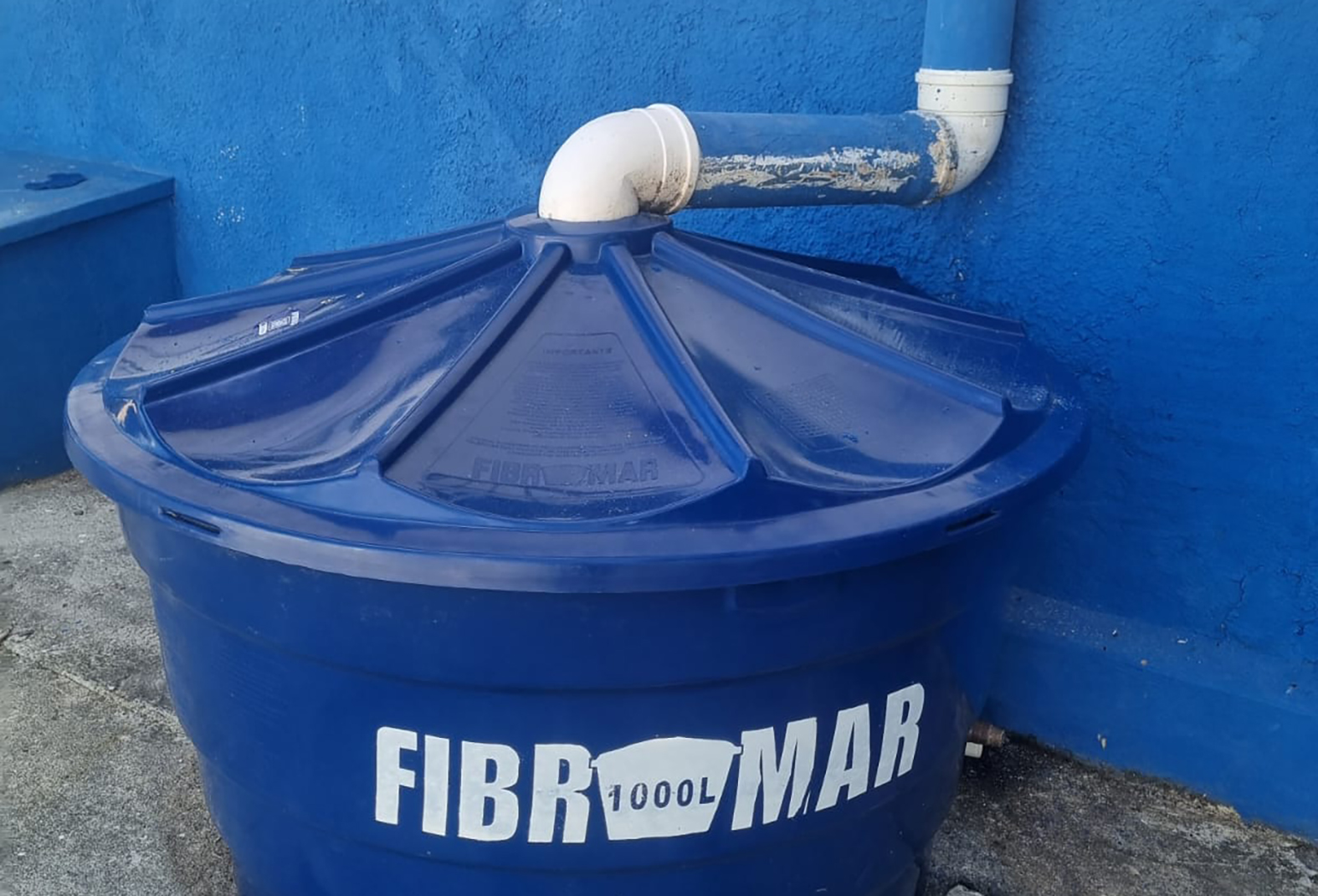 Escola de Cabo Frio adota sistema sustentável de captação de água da chuva
