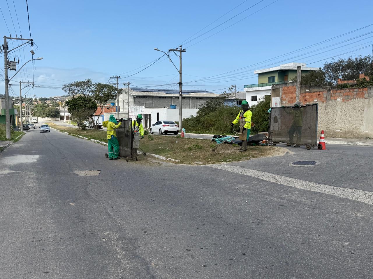 Ação em Cabo Frio da Comsercaf garante mais mobilidade e qualidade de vida aos moradores