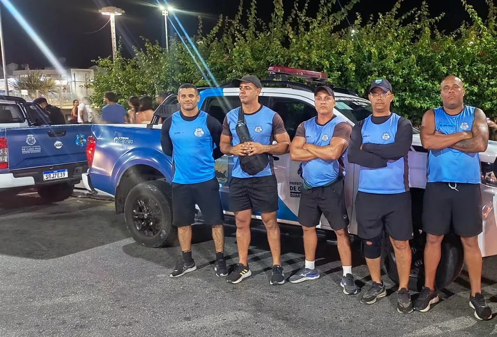 Segurança e orientação: atuação do GOP garante tranquilidade na orla de Cabo Frio