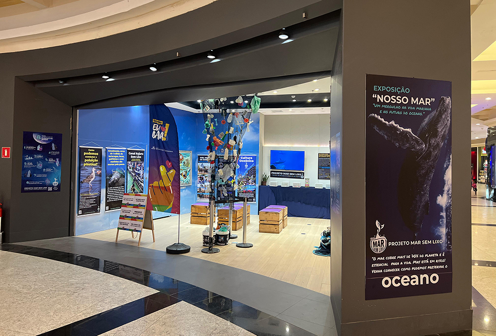 Cabo Frio recebe exposição sobre conscientização e preservação dos oceanos