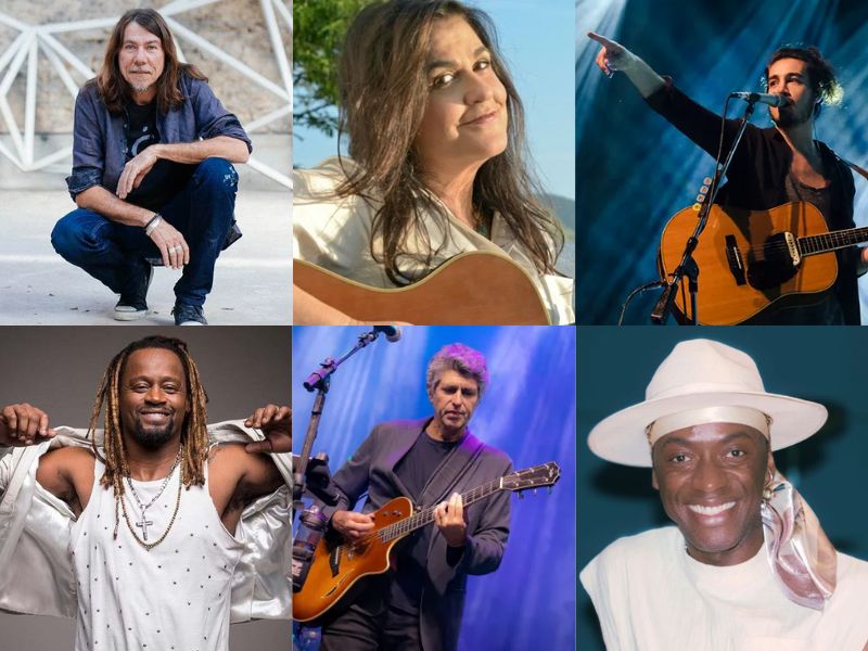 Feira Literária de Saquarema terá Jota.pê, Bia Bedran, Toni Garrido, Lenine, Leoni e Tiago Iorc