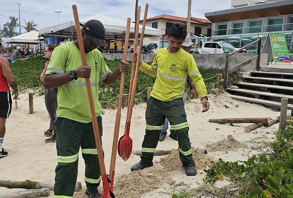 Cabo Frio intensifica renaturalização no Foguete e no Peró