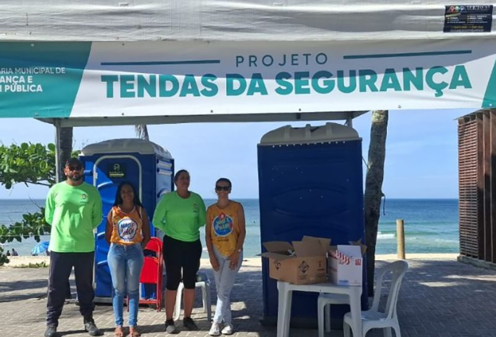 Verão com respeito: Saquarema promove ações da campanha “Não é Não”