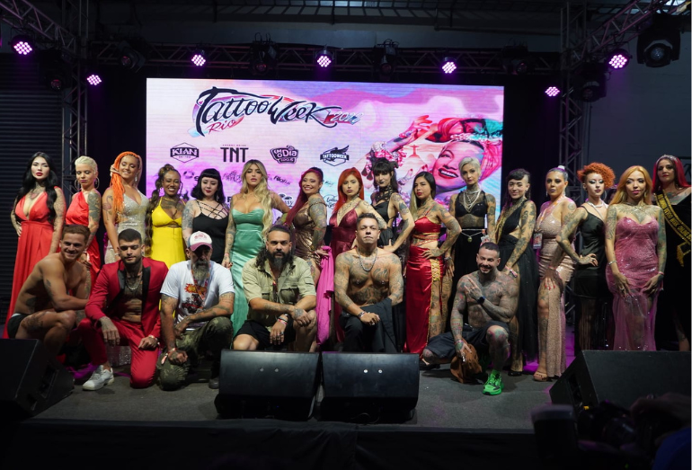 Tattoo Week promove cursos profissionalizantes de tattoo e piercing para jovens de favelas do Rio