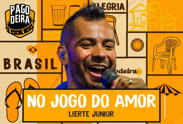 Pagodeira: “No Jogo do Amor”, do cantor Lierte Jr, é mais um lançamento do selo