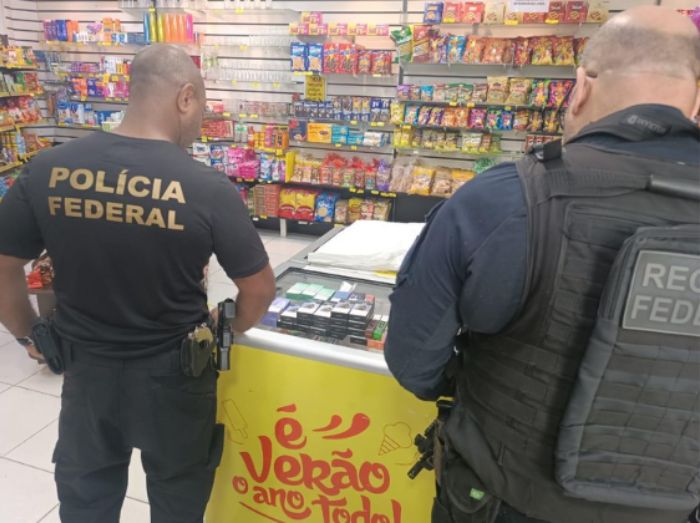 Polícia Federal realiza operação contra a venda de cigarros eletrônicos em cidades da Região dos Lagos