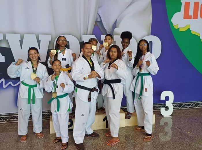 Quissamã mostra força no taekwondo e atletas da cidade faturam 8 medalhas na 16ª Copa América da modalidade