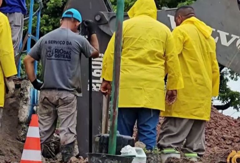 Prefeitura trabalha para tentar minimizar impacto das chuvas em Rio das Ostras 