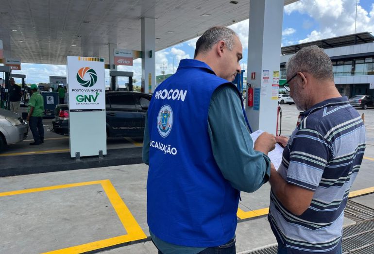 Procon realiza fiscalização em postos de GNV em Macaé
