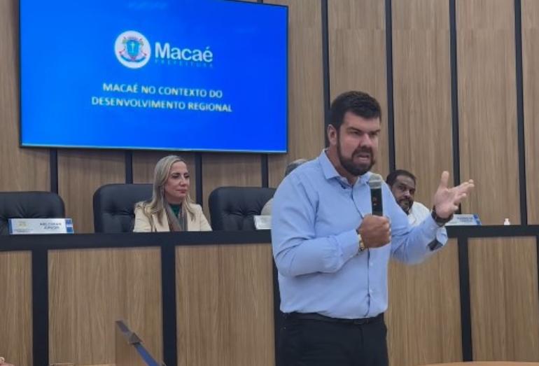 Prefeito Welberth discute estratégias de desenvolvimento regional em São Francisco de Itabapoana