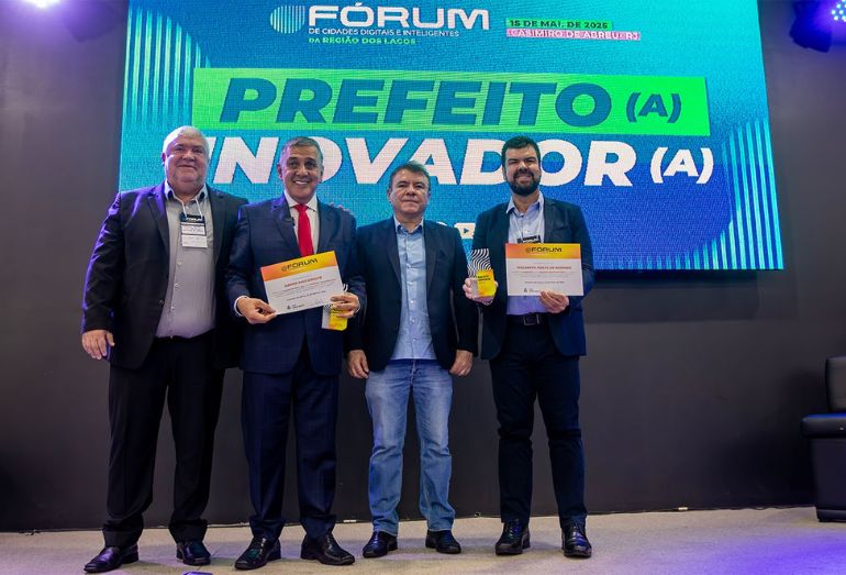 Gestão de Welberth é destaque com prêmio de inovação em Casimiro de Abreu