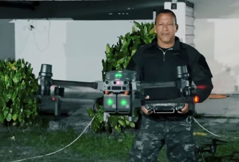 Guardas municipais de Rio das Ostras realizam treinamento tático com drones