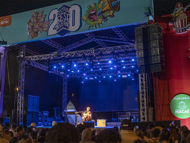 Festival Sesc de Inverno terá programação em Macaé e mais 4 cidades da região