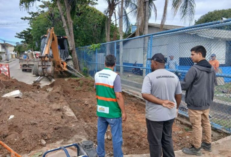 Cronograma de serviços públicos levou manutenção e limpeza à orla de Rio das Ostras