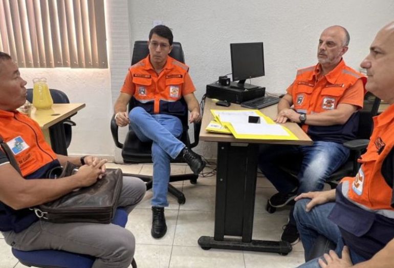 Coordenador da Defesa Civil na Baixada Litorânea tem reunião em Rio das Ostras