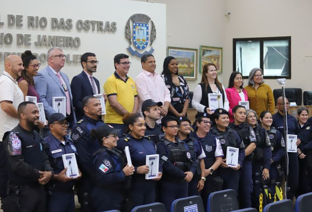 Solenidade marca celebração pelos 7 anos da Patrulha Maria da Penha em Rio das Ostras