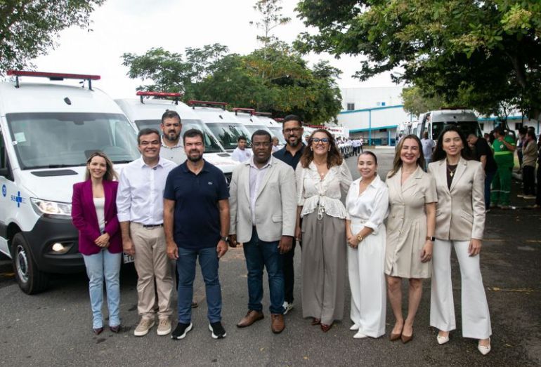 Frota renovada: Macaé entrega 22 ambulâncias e amplia resposta em emergências