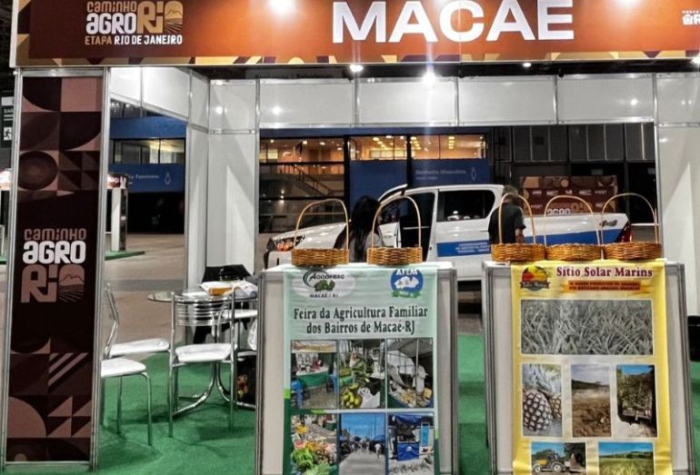 Macaé leva estande próprio à Exposição Caminho Agro Rio 2026, no Rio