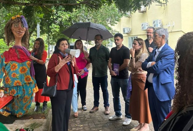 Projeto Banco Vermelho faz inauguração na Cidade Universitária, em Macaé