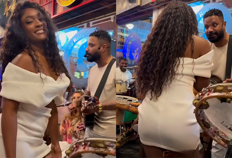 Do Beco do Rato pro coração! Arlindinho confirma que está conhecendo melhor Érika Januza