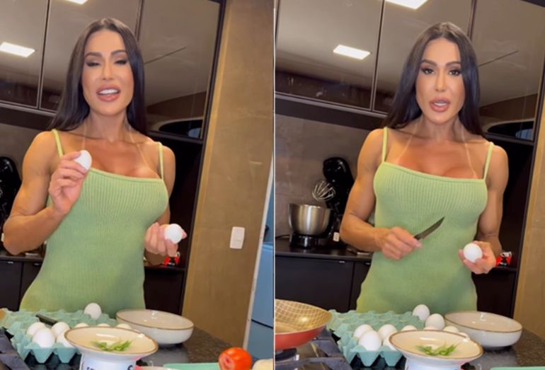 Gracyanne Barbosa reduz dieta e revela rotina fitness após cirurgia no joelho