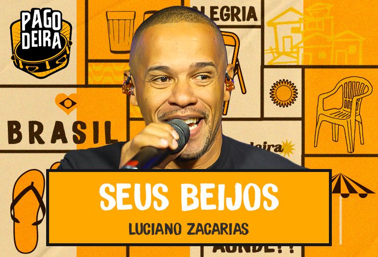 Pagodeira: “Seus Beijos”, do cantor Luciano Zacarias, é o novo lançamento do selo