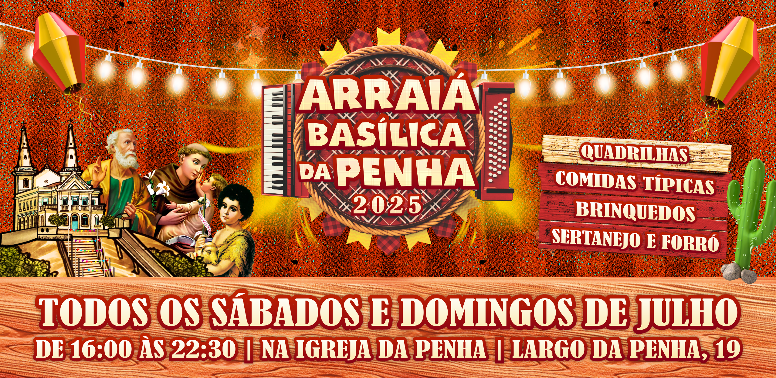 Arraiá Basílica da Penha 2025