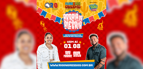 Arraiá da Alegria com Suel e Mari Fernandez