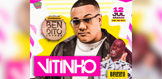 Sambinha do Bendito com Vitinho – Bendito Lounge