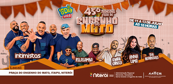 45ª Festa Engenho do Mato – Itaipu – Niterói