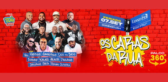 Os Caras da Rua – Espaço Hall