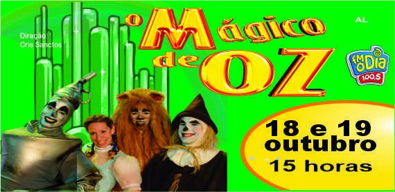 Peça Infantil “O Mágico de OZ” – Teatro Miguel Falabella