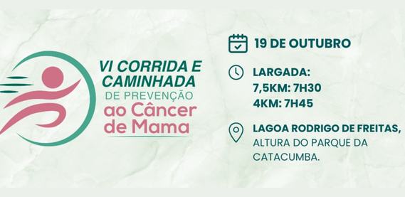 IV Corrida e Caminhada de Prevenção ao Câncer de Mama