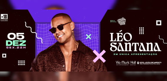 Léo Santana – Via Music Hall
