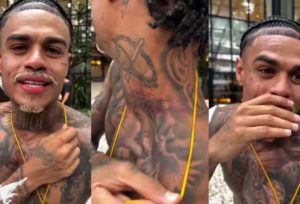 MC Cabelinho se machuca após tentativa de roubo de colar em Salvador