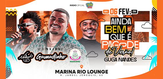 Guga Nandes – Marina Rio Lounge na Glória