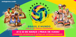 Areia Games – Praia de Icaraí em Niterói