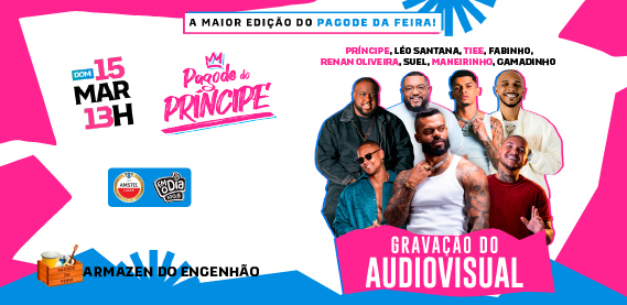 Gravação do áudiovisual do Pagode do Príncipe - Armazém do Engenhão