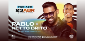 Pablo e Netto Brito – Via Music Hall