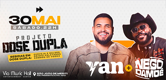Yan e Nego Damoé - Via Music Hall