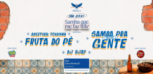 Samba Que Me Faz Feliz com Samba Pra Gente – Quadra da Portela