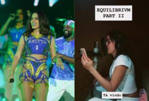 Anitta compartilha trecho de nova música do disco “Equilibrivm II”; leia a letra!