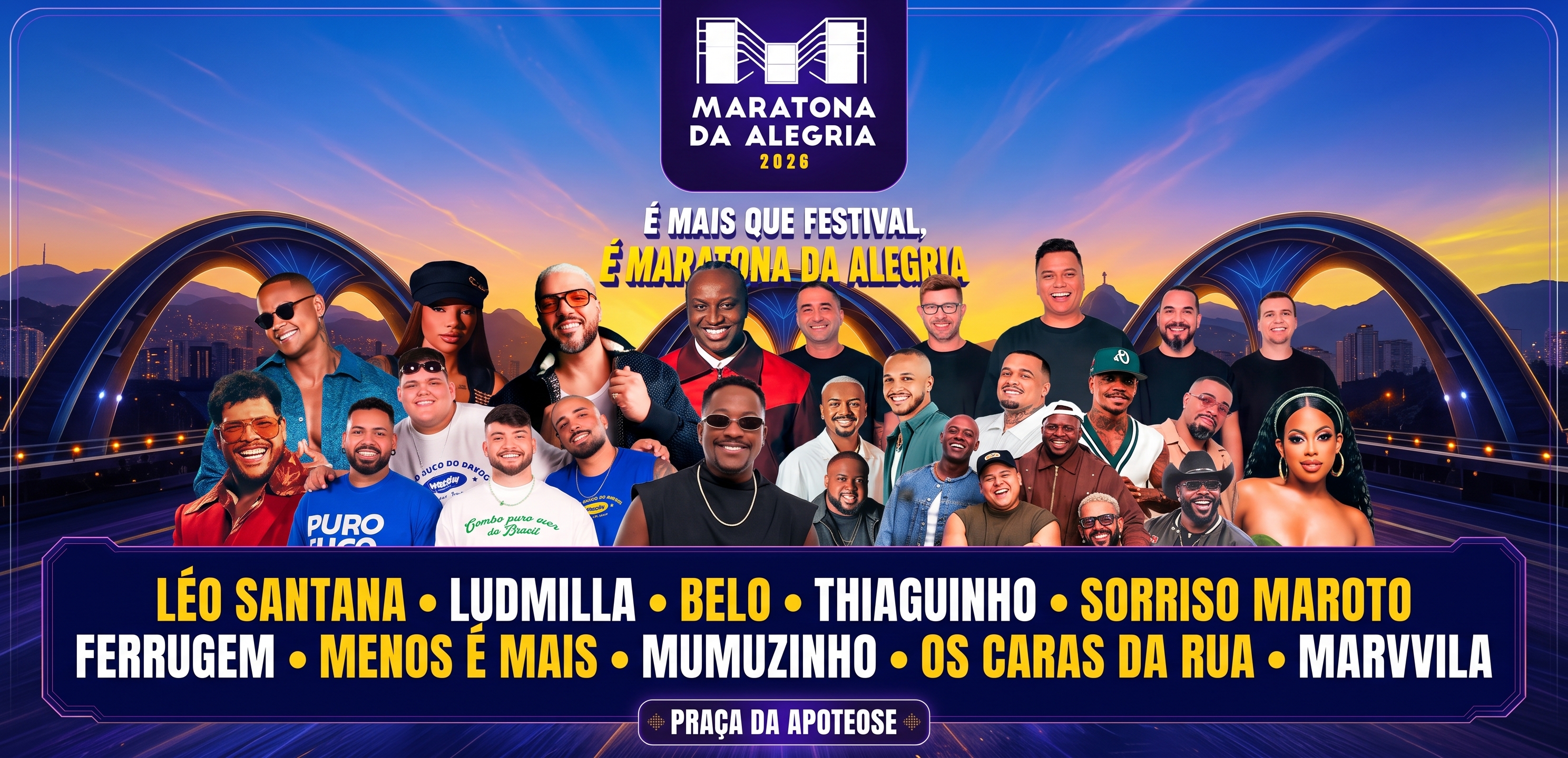Maratona da Alegria 2026